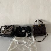 Three new and unused ladies' leather and other Artigiano handbags. W.37cm (largest)
