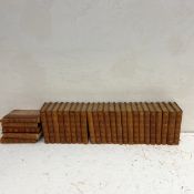 A rare set of twenty-nine original Half Persian Morocco bound Parliament Edition copies of the Works