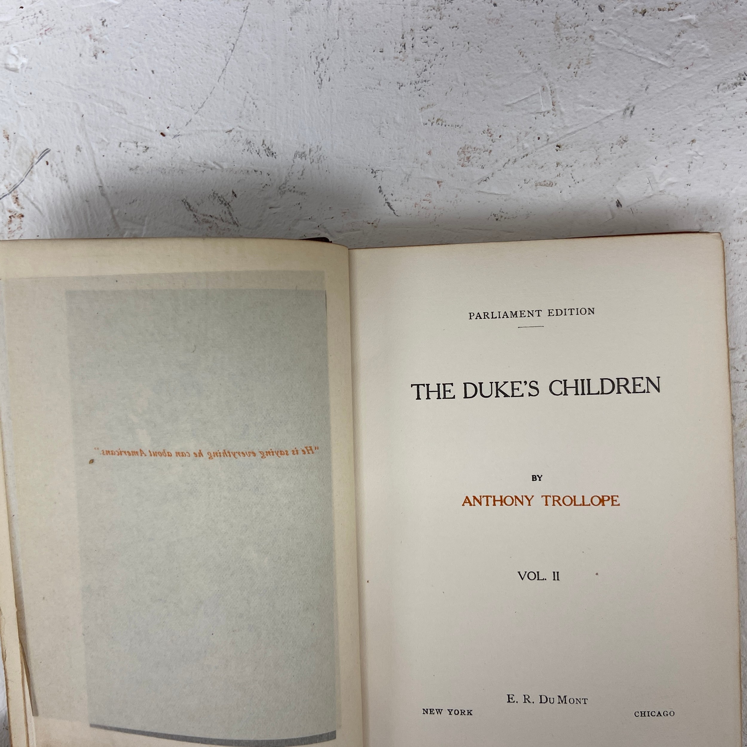 A rare set of twenty-nine original Half Persian Morocco bound Parliament Edition copies of the Works - Image 6 of 7