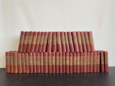 A near set of forty-seven volumes from Constable's Reprint edition of 'Waverly Novels' in forty-