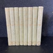 Eight first issue volumes from 'The Novels of Jane Austen' in ten volumes to include 'Pride and
