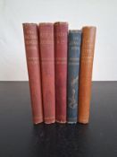 Rudyard Kipling (1865-1936), four 19th century novels to include a first edition copy of The Seven