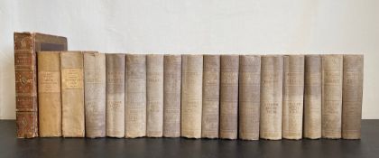 A mixed lot of 18th and 19th century books to include two volumes of 'Alison's History of the French