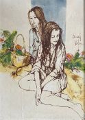 Bernard Dufour (1922-2016), a 20th century mixed media painting on canvas laid board titled '