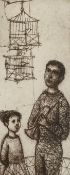 Miguel Ibarz Roca (1920-1987), a 1970s limited edition etching titled 'Clown', signed to the lower