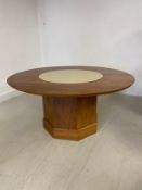 By Smallbone of Devizes, the distinguished British kitchen and furniture designer. The circular