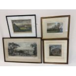 A collection of four 18th and 19th century engravings; Greenwich interest to include J & W Robins,