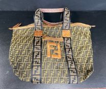 A Fendi Boston travel bag with dust bag 54 x 40cm