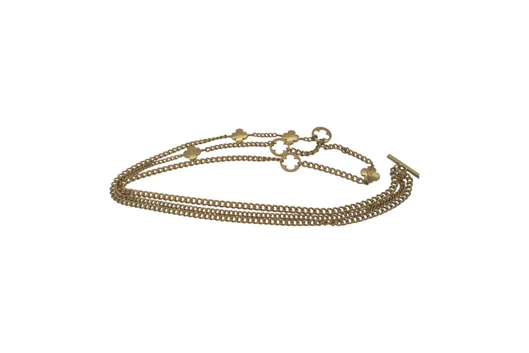 Ben-Amun coin necklace and bracelet (necklace connector link missing) Ben-Amun waterfall necklace - Image 6 of 9