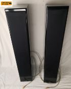A pair of Beethoven Reference floor standing speakers by Vienna Acoustics. H.112 W.