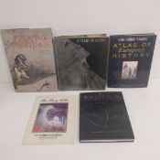 Five books to include Zen Ink Paintings, A Time of Gods, European Atlas, The Story Teller and Ars