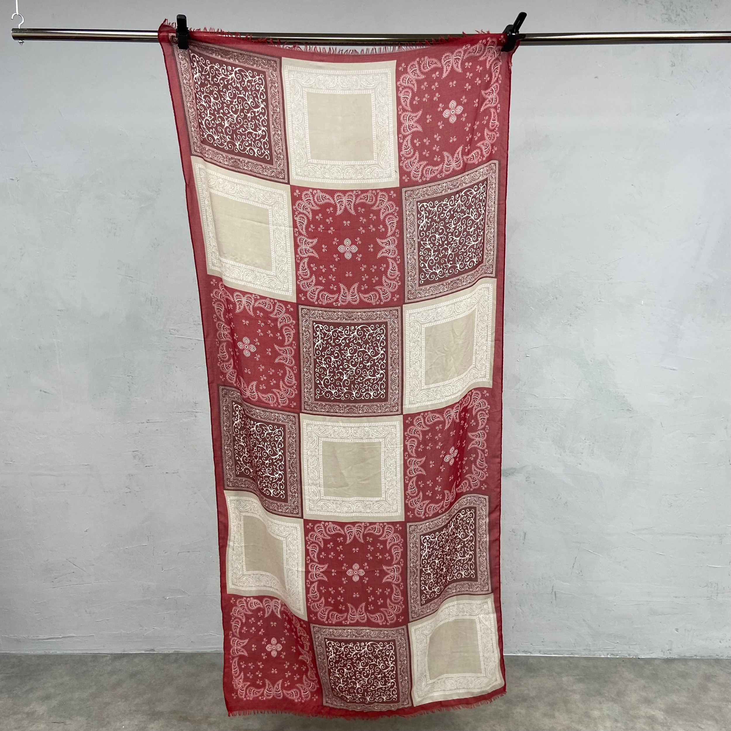 Three vintage silk, wool and cotton Liberty scarves with maker's labels together with four others. - Image 8 of 12