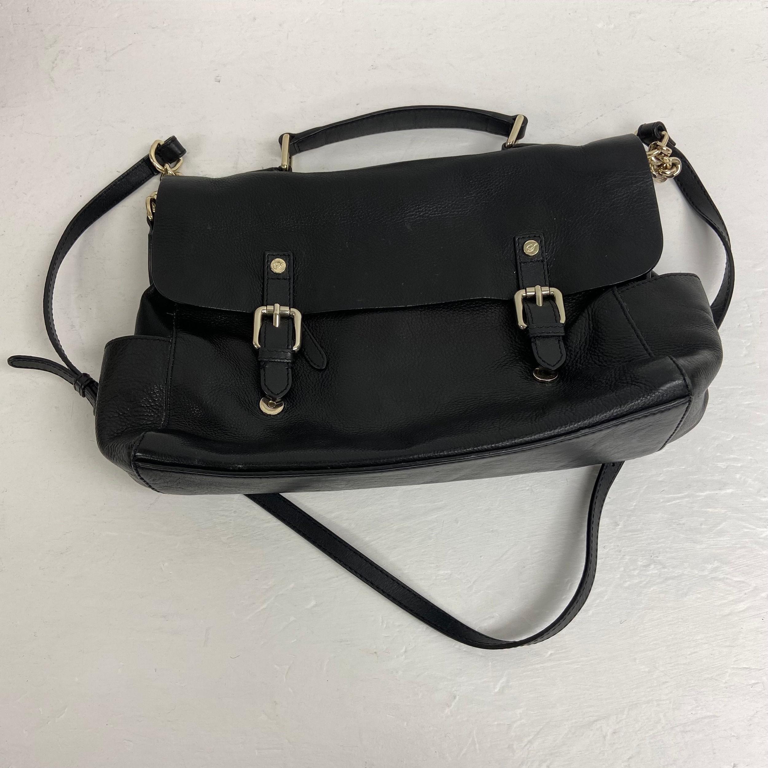 Five ladies' leather and other designer handbags to include a Gucci Boston Bag, Aquascutum, - Image 8 of 15