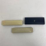 A 12ct rolled gold Parker 61 Custom Insignia fountain pen together with a Parker 61, a Parker 45