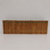 A set of thirty 19th century half calfskin bound second edition volumes of Les Enfans Du Vieux
