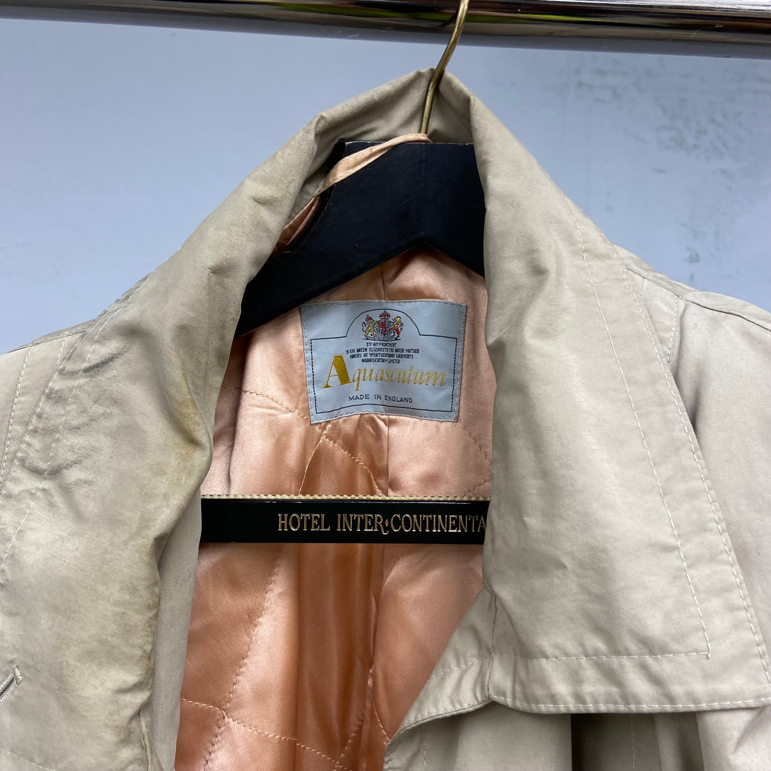 Three vintage ladies' wool and alpaca Aquascutum coats. H.125cm. (Largest) - Image 11 of 14