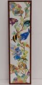A contemporary print after the original watercolour titled 'Starkist' by Tracy Taylor, framed and