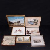 A mixed lot of prints. H.31 W.38cm