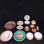 A miscellaneous collection of 19th century porcelain to include Coalport, Spode, Royal Doulton