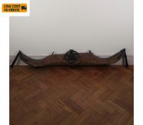 A 19th century ox yoke. L.145cm.