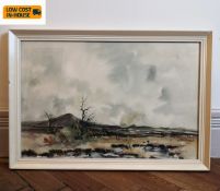Phyllis del Vecchio (b.1934), a contemporary watercolour landscape, signed bottom right. Framed