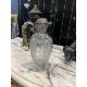 A FINE 19TH CENTURY STERLING SILVER AND CUT GLASS CLARET JUG C.1887, SHEFFIELD - Image 6 of 9