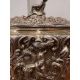 A RARE PAIR OF WILLIAM IV STERLING SILVER CHINOISERIE TEA CADDIES C. 1831, MICHAEL STARKEY - Image 11 of 40