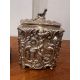 A RARE PAIR OF WILLIAM IV STERLING SILVER CHINOISERIE TEA CADDIES C. 1831, MICHAEL STARKEY - Image 4 of 40