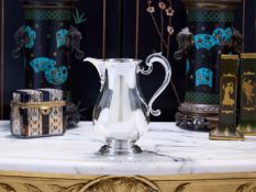 A STERLING SILVER BEER JUG, C.1962, LONDON, C J VANDER LTD.