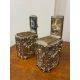 A RARE PAIR OF WILLIAM IV STERLING SILVER CHINOISERIE TEA CADDIES C. 1831, MICHAEL STARKEY - Image 33 of 40