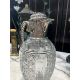 A FINE 19TH CENTURY STERLING SILVER AND CUT GLASS CLARET JUG C.1887, SHEFFIELD - Image 2 of 9