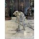 A SILVER MODEL OF A LEOPARD - Image 2 of 6