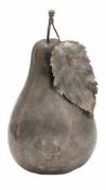 MARIO BUCCELLATI : A LARGE SILVER NOVELTY PEAR TABLE LIGHTER