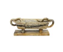 A 19TH CENTURY GRAND TOUR MODEL OF A ROMAN BATH