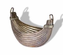 A LARGE ITALIAN SILVER WINE COOLER