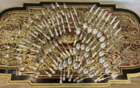 A SWEDISH SILVER TWELVE PLACE COMPLETE CUTLERY SET