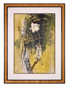 LEBEDANG (VIETNAMESE / FRENCH 1922-2015) FLOWERS LITHOGRAPH