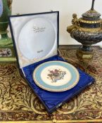AN IMPERIAL PORCELAIN PLATE OF PERSIA BY SPODE