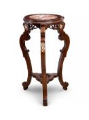 A LATE 19TH CENTURY FRENCH JAPANESE STYLE TABLE OR STAND