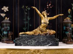 CLAIRE JEANNE ROBERTE COLINET: 'DANSEUSE DE THEBES' C. 1925