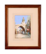 CYRIL HARDY (1889-1961): A STREET SCENE IN ALGIERS