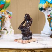 LUCY GWENDOLIN WILLIAMS (1870-1955): A BRONZE FIGURE OF A BOY