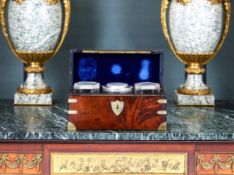 A FINE 18TH CENTURY FRENCH TEA CADDY BY PIERRE-DOMINIQUE MAIRE (1763-1827)