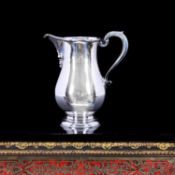 A STERLING SILVER BEER JUG, LONDON, C. 1971