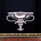 PAMPALONI: AN ITALIAN STERLING SILVER BICHIEROGRAFIA BOWL