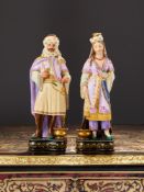 JACOB PETIT: A PAIR OF PORCELAIN SCENT BOTTLES FOR THE OTTOMAN MARKET