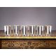 A SET OF SIX STERLING SILVER AND SILVER GILT BEAKERS, LONDON, C. 1987 - Image 1 of 11
