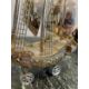 A STERLING SILVER AND SILVER GILT NEF WITH LONDON IMPORT MARKS - Image 9 of 9