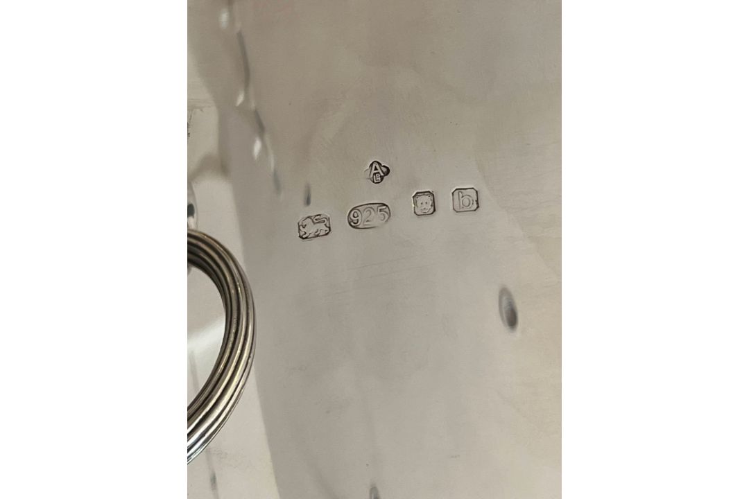 ASPREY: A LARGE STERLING SILVER WINE COOLER, LONDON, C. 2001 - Image 2 of 4