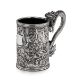A RARE CHINESE EXPORT SOLID SILVER DRAGON MUG, SHAN JI C. 1900 - Image 1 of 25